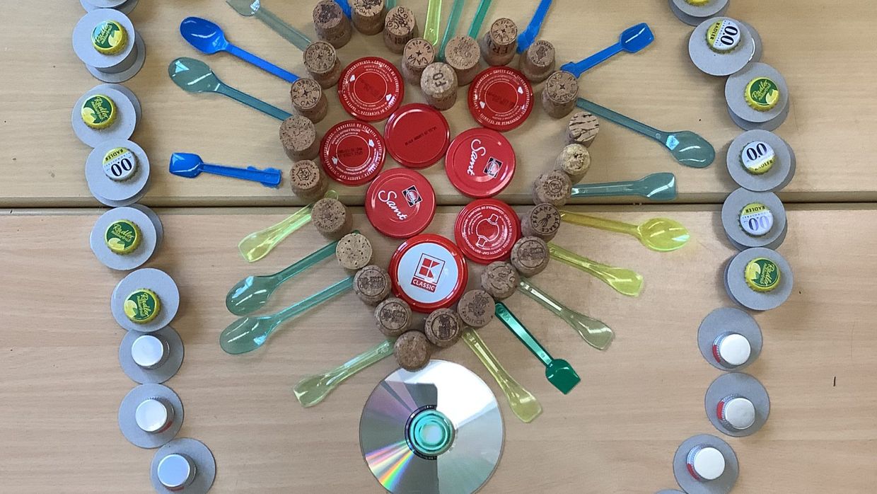 Müll-Mandalas